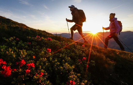 Wandern Sonnenaufgang | Archiv TVB Mayrhofen©Dominic Ebenbichler